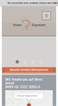 Mobile Screenshot of pension-regenscheit.de